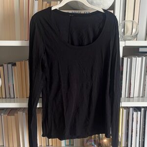 LULULEMON NWOT Classic Black Long Sleeve Top